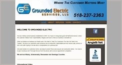 Desktop Screenshot of groundedelectricservicesllc.com